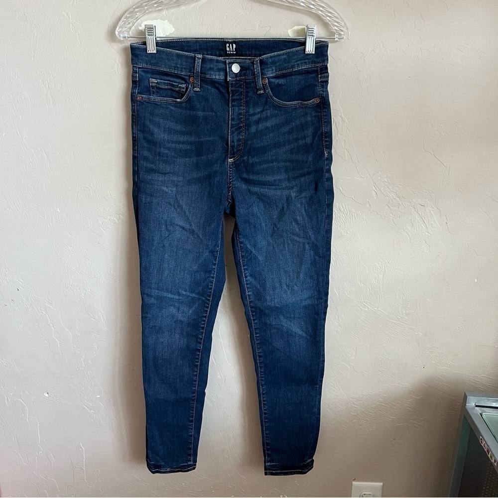 Gap True Skinny Dark Wash‎ Denim Jeans - Picture 2 of 8
